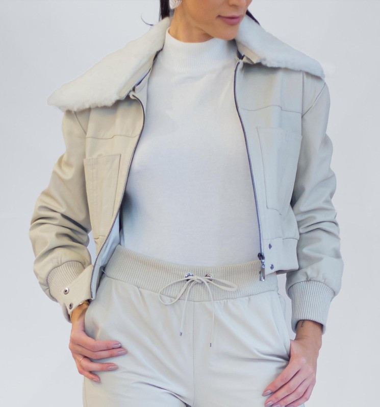 1436.2.jpg New Bomber Com Gola De Ovelha - Imagem 7