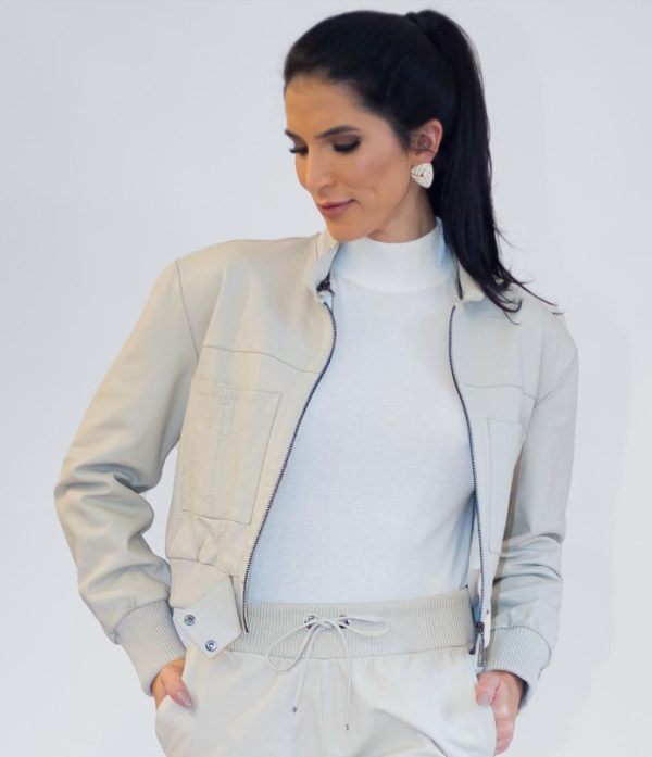 New Bomber Com Gola De Ovelha - Imagem 5