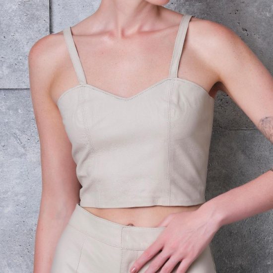 Regata Decote Coração Cropped