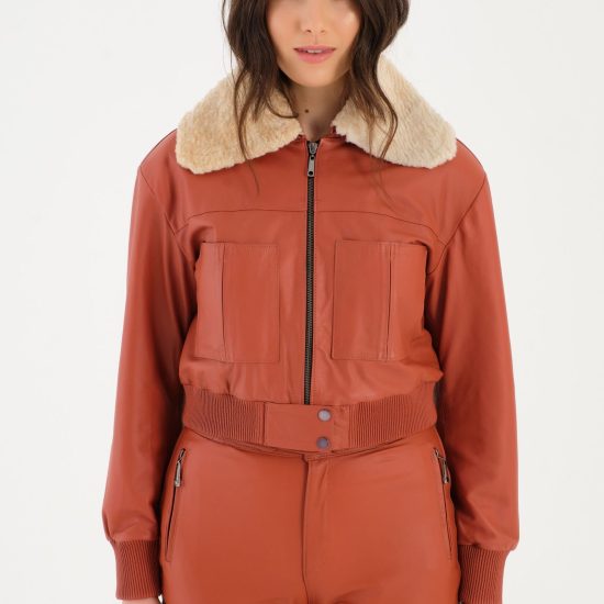 New Bomber Com Gola De Ovelha