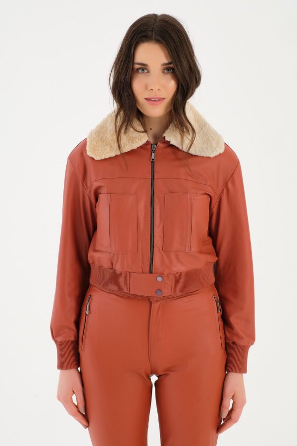 New Bomber Com Gola De Ovelha - Imagem 1