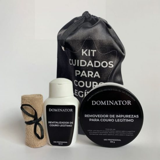 Kit Cuidados Couro Legítimo