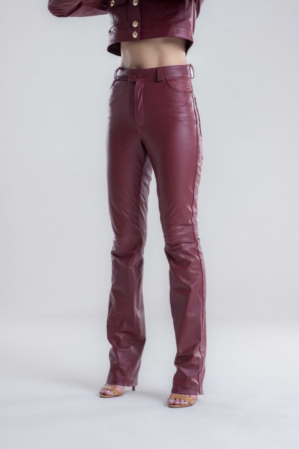 Calça estilo jeans reta - Liverpool - Imagem 1