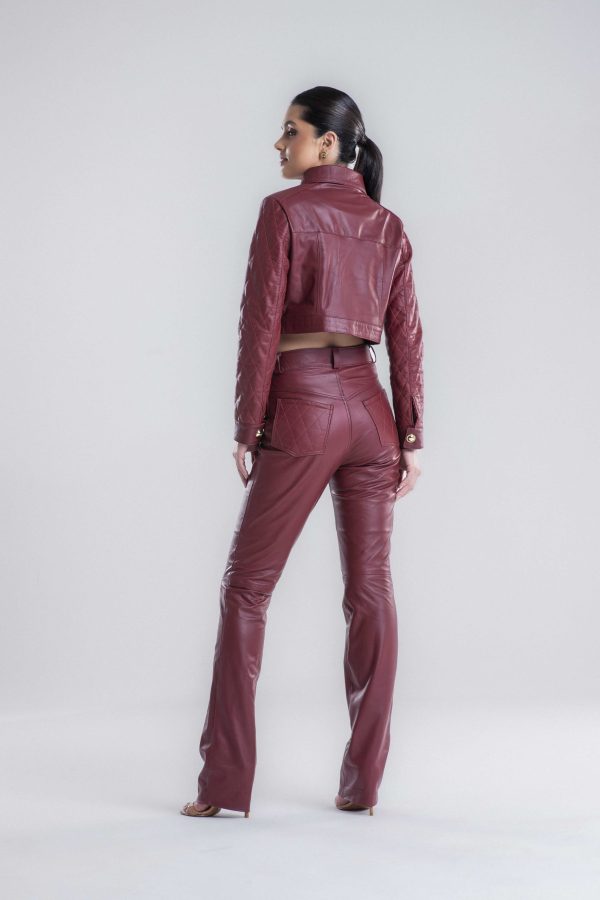 Calça estilo jeans reta - Liverpool - Imagem 6